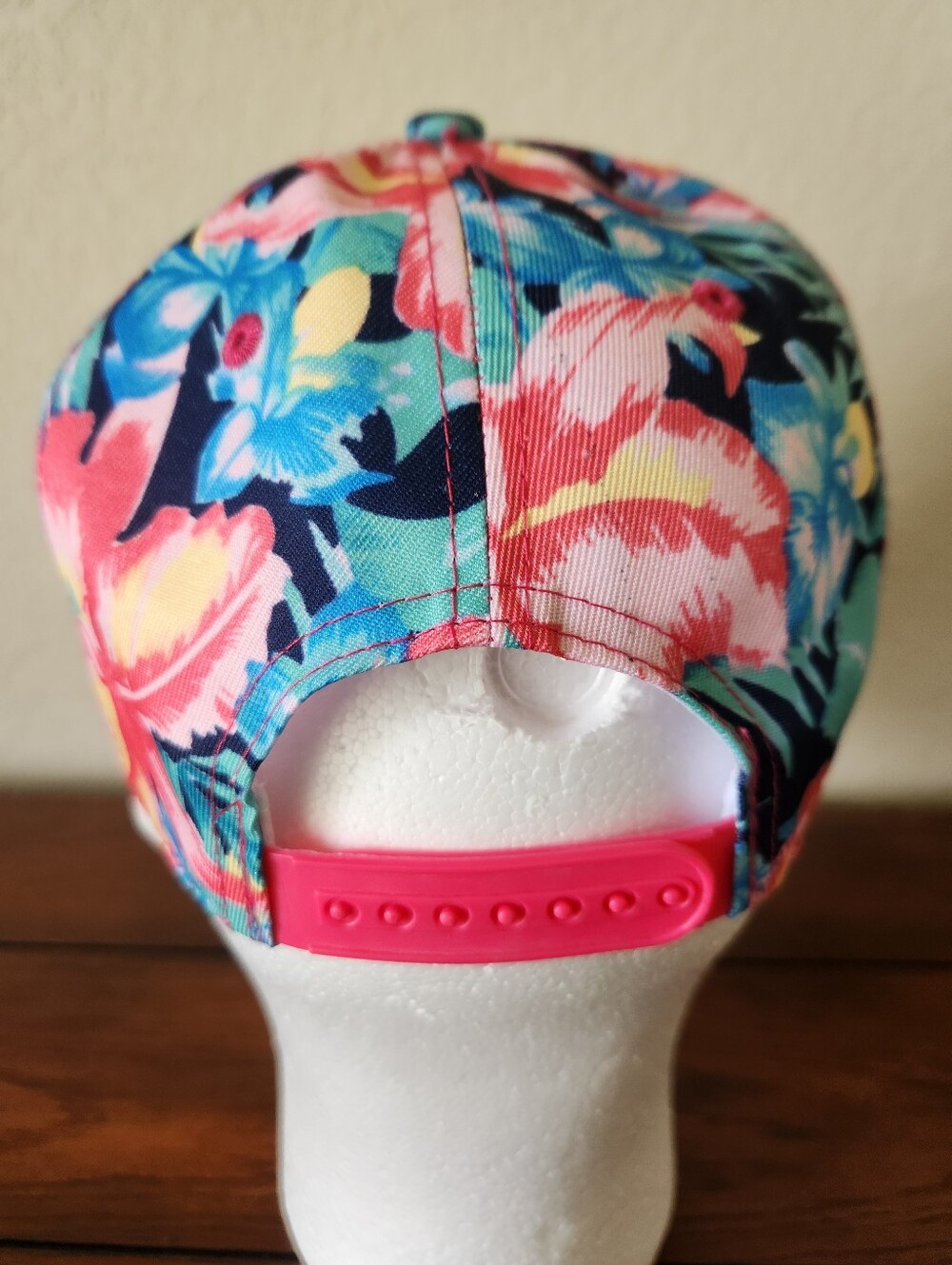 Flatbill Baseball Flatbill Navy Floral Snapback Cap - Picture 3 of 7